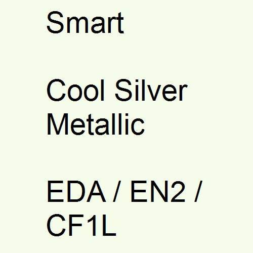 Smart, Cool Silver Metallic, EDA / EN2 / CF1L.